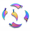 Ion Plating(IP) 201 Stainless Steel Pendants STAS-N098-199M-2