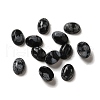 Natural Snowflake Obsidian Cabochons G-F605E-16B-1