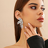Flower Alloy Stud Earrings FS-WG95854-08-1