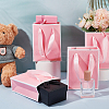 Folding Paper Gift Bags with Handle ABAG-WH0045-21B-4