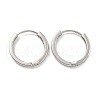 Brass Hoop Earrings EJEW-L211-006P-1