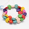 Synthetic Turquoise Bead Strands G-M150-27-2
