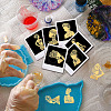 9Pcs 9 Styles Nickel Decoration Stickers DIY-WH0450-046-3