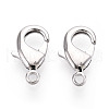 Brass Lobster Claw Clasps KK-YW0004-01C-P-1