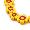 Handmade Millefiori Glass Bead Strands LAMP-J035-10mm-03-3