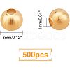 Unicraftale 304 Stainless Steel Beads STAS-UN0017-74G-4