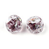 Handmade Foil Lampwork Beads FOIL-T007-01B-3