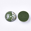 Translucent Resin Cabochons RESI-S364-44E-M-2