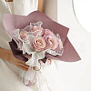 Organza Pleated Gauze Ribbon OCOR-WH0070-106C-5