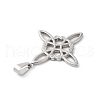 Non-Tarnish 304 Stainless Steel Pendants STAS-D052-04P-3