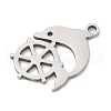 201 Stainless Steel Pendants STAS-Q341-15P-2