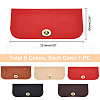   5Pcs 5 Colors Imitation Leather Bag Cover FIND-PH0006-68-2