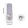 Iron Seal Stamps AJEW-BC0005-29F-2
