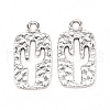 Tibetan Style Alloy Pendants PALLOY-SZC0004-04AS-1