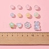 8 Style Transparent Acrylic Beads MACR-FS0001-30-3