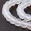 Synthetic Moonstone Beads Strands G-E573-01A-08-3
