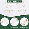 Unicraftale Rectangle 304 Stainless Steel Stud Earring Findings STAS-UN0058-32G-5