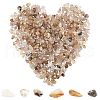 SUNNYCLUE Natural Rutilated Quartz Chip Beads G-SC0001-31-1