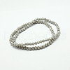 Round Full Rainbow Plated Imitation Jade Faceted(32 Facets) Electroplate Glass Beads Strands X-EGLA-J130-FR11-3