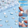   430pcs 5 Styles Plastic Cabochons FIND-PH0021-48B-4