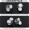Unicraftale DIY Open Wrap Finger Ring Making Kit DIY-UN0003-24-5