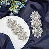 Fingerinspire 2Pcs Hotfix Rhinestone DIY-FG0002-53-5