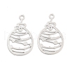 Long-Lasting Plated Brass Pendants KK-K336-56P-1