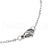 201 Stainless Steel Pendant Necklaces NJEW-T009-JN031-1-40-3