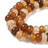 Natural Banded Agate Beads Strands G-F790-I01-01D-4