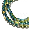 Crackle Glass Beads Strands CCG-C002-8mm-06-3