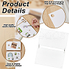 BENECREAT 2Pcs Acrylic Sticker Display Stand Holder ODIS-BC0001-18A-4