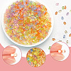 SOFPLATE 2000Pcs 10 Colors Transparent Acrylic Beads TACR-SP0001-12-6