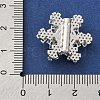 Brass Micro Pave Cubic Zirconia Beads KK-D378-19P-01-3