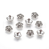 Tibetan Style Bead Caps TIBEB-A24621-AS-FF-1