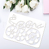 Plastic Drawing Painting Stencils Templates DIY-WH0396-240-3