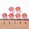 Transparent Acrylic Beads TACR-S154-15B-52-4