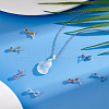   8Pcs 4 Colors 925 Sterling Silver Ice Pick Pinch Bails STER-PH0001-95-5