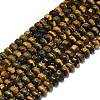 Natural Tiger Eye Beads Strands G-P573-B06-01-2