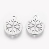 Non-Tarnish 304 Stainless Steel Charms STAS-Q201-T063-2