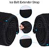 CHGCRAFT 5 Styles Nylon with Polyester Elastic Straps AJEW-CA0004-52-3