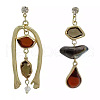 Zinc Alloy Resin Dangle Earrings FS-WG0D0C1-01-5