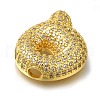 Brass with Cubic Zirconia Pendant KK-Q818-02Q-G-2