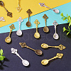 Tibetan Style Alloy Big Pendants TIBE-TA0001-24-5