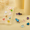Craftdady 60Pcs 15 Style Transparent and Opaque Resin Cabochons CRES-CD0001-06-17