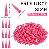 BENECREAT 200Pcs Plastic Needles AJEW-BC0007-99B-2