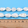 Natural Baroque Pearl Keshi Pearl Beads Strands PEAR-S020-T10-5