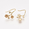 Brass Earring Hooks KK-T038-577G-NF-1