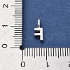 925 Sterling Silver with Cubic Zirconia Charms STER-Q004-01F-S-2