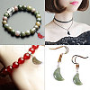 9Pcs Natural & Synthetic Mixed Stone Pendants PH-G-G755-02-4