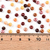 Opaque Colours Glass Seed Beads SEED-N007-19C-4